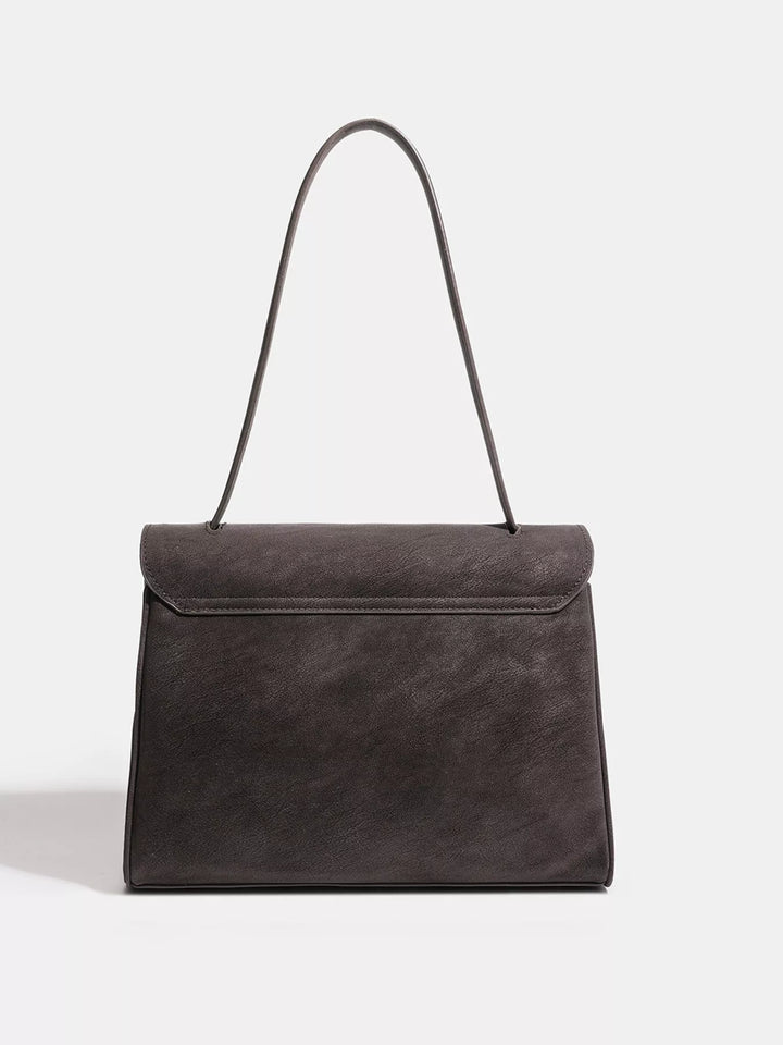 Buckle Closure Shoulder Bag