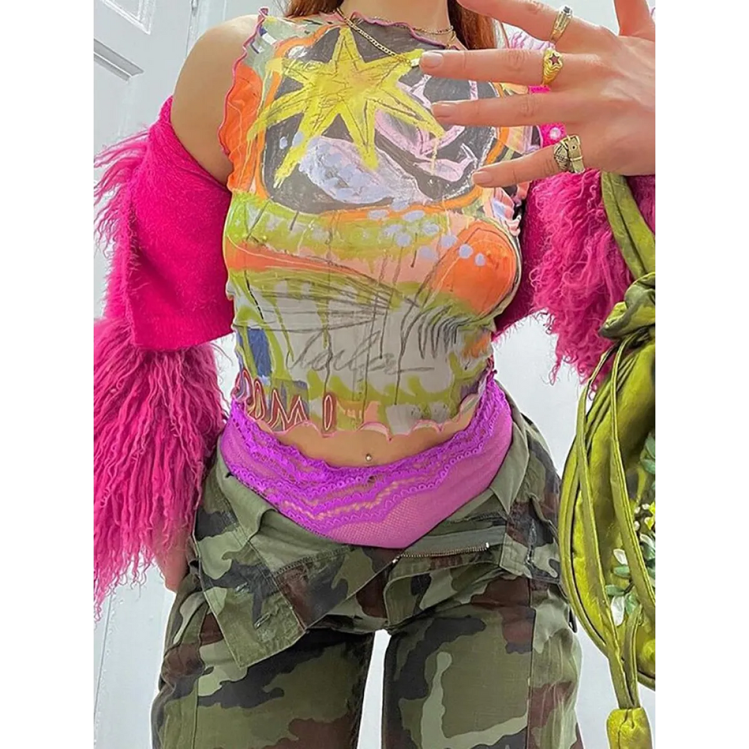 Life Is Pain Crop Top