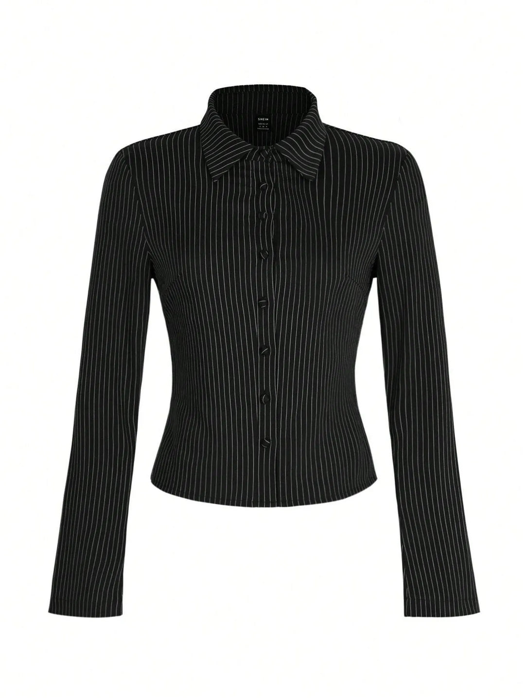 Striped Button Up Long Sleeve Shirt