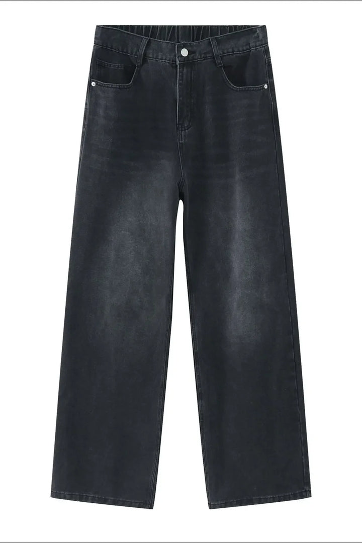 Wide Leg Jeans with Pockets