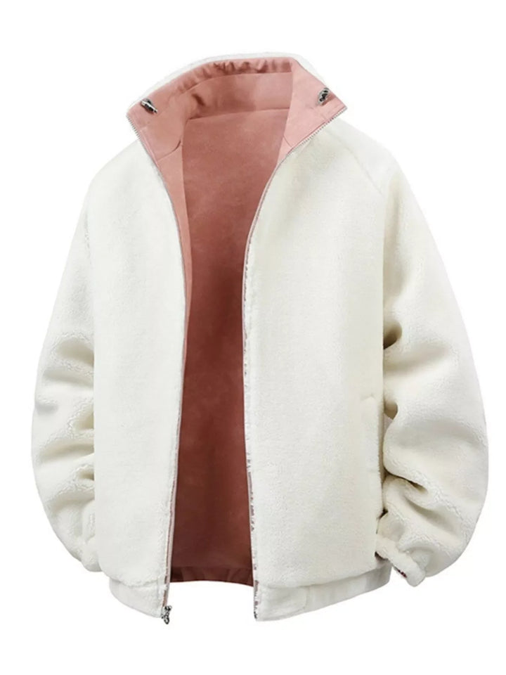 Men's Fleece Lined Zip Up Jacket