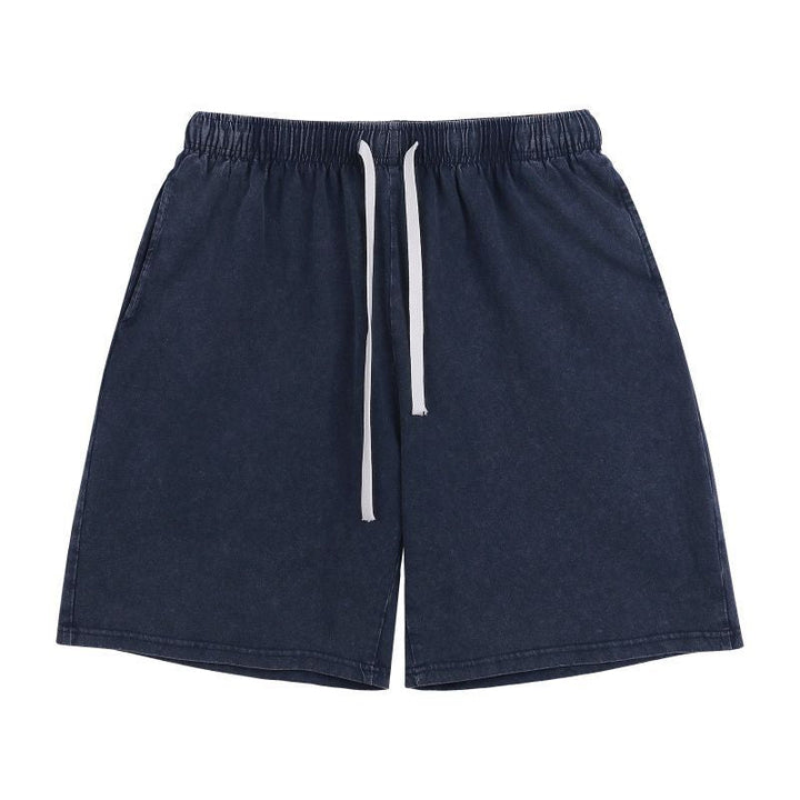 Casual Washed And Distressed Mens Shorts