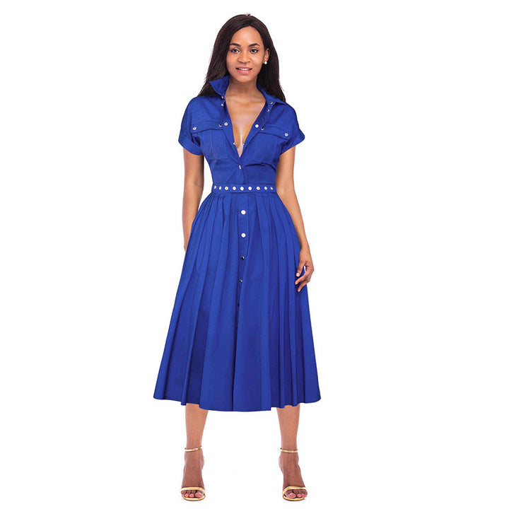Sexy Elegant Slim-Fit Dress Slimming A- line