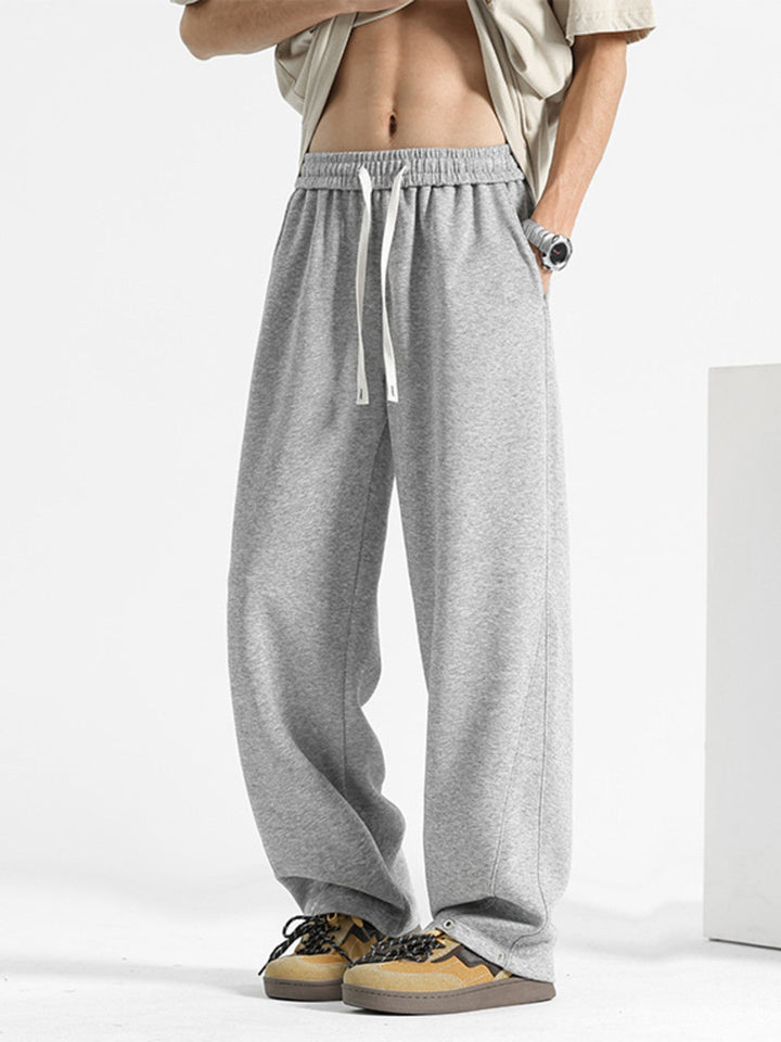 Men's Plus Size Relaxed Fit Drawstring Pants