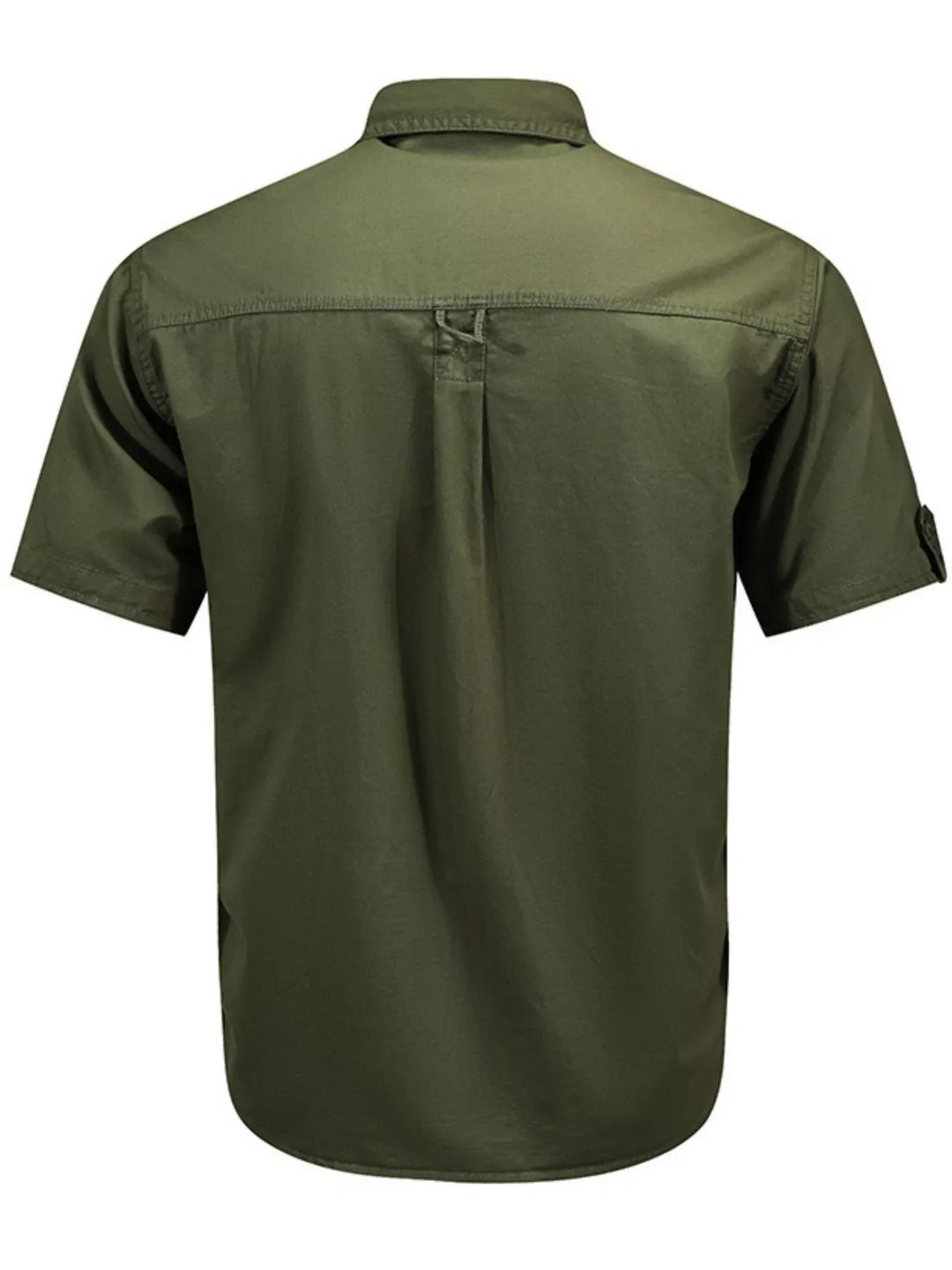 Men's Plus Size Casual Short Sleeve Shirt