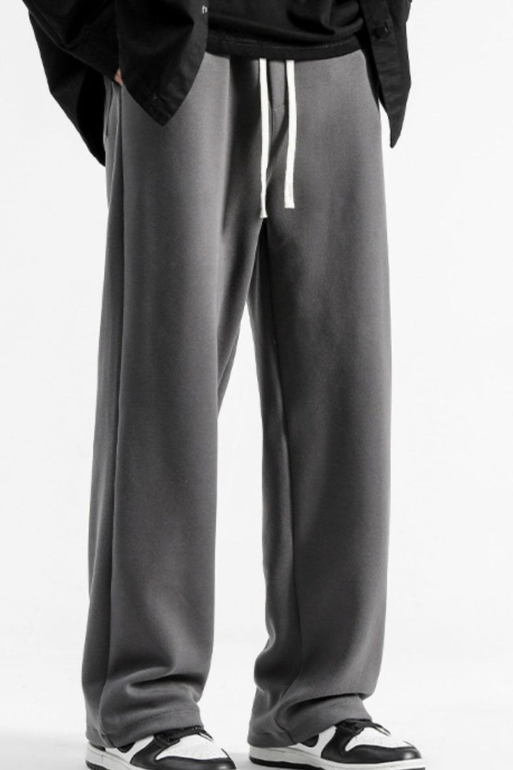 Men's Full Size Loose-Fit Drawstring Pants Plus Size