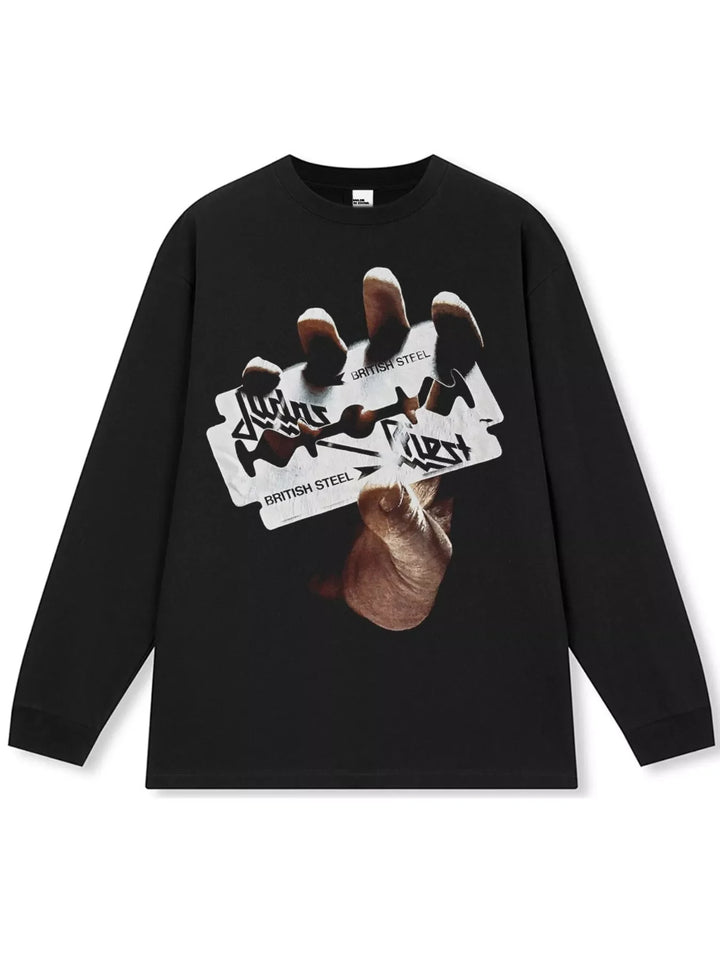 Men's Graphic Long Sleeve T-Shirt