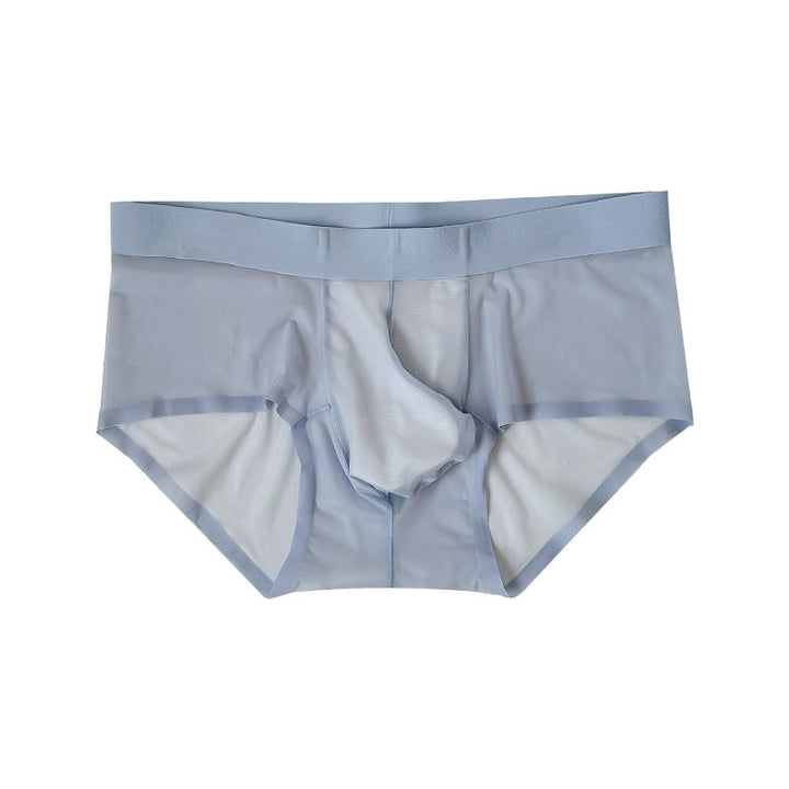 Ice Silk Lightweight Breathable Bottom Crotch Men's Triangle Underwear