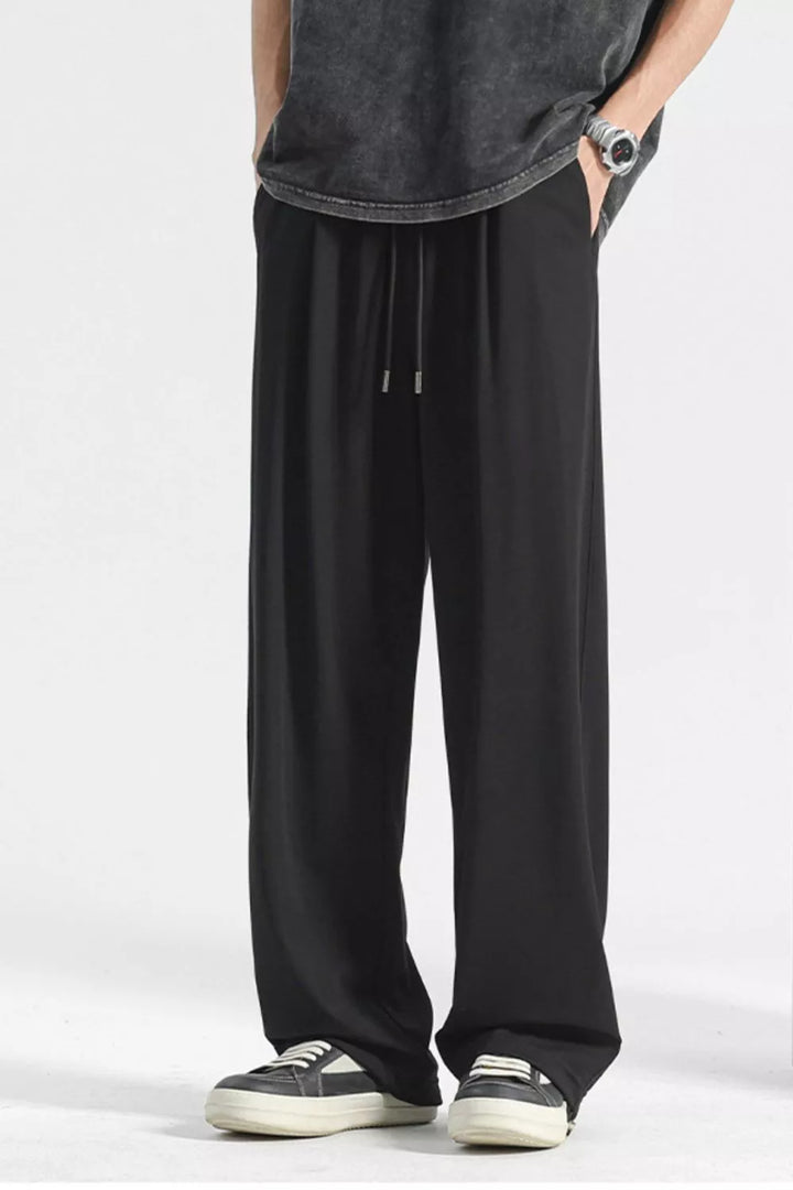 Men's Plus Size Casual Loose Fit Drawstring Sweatpants