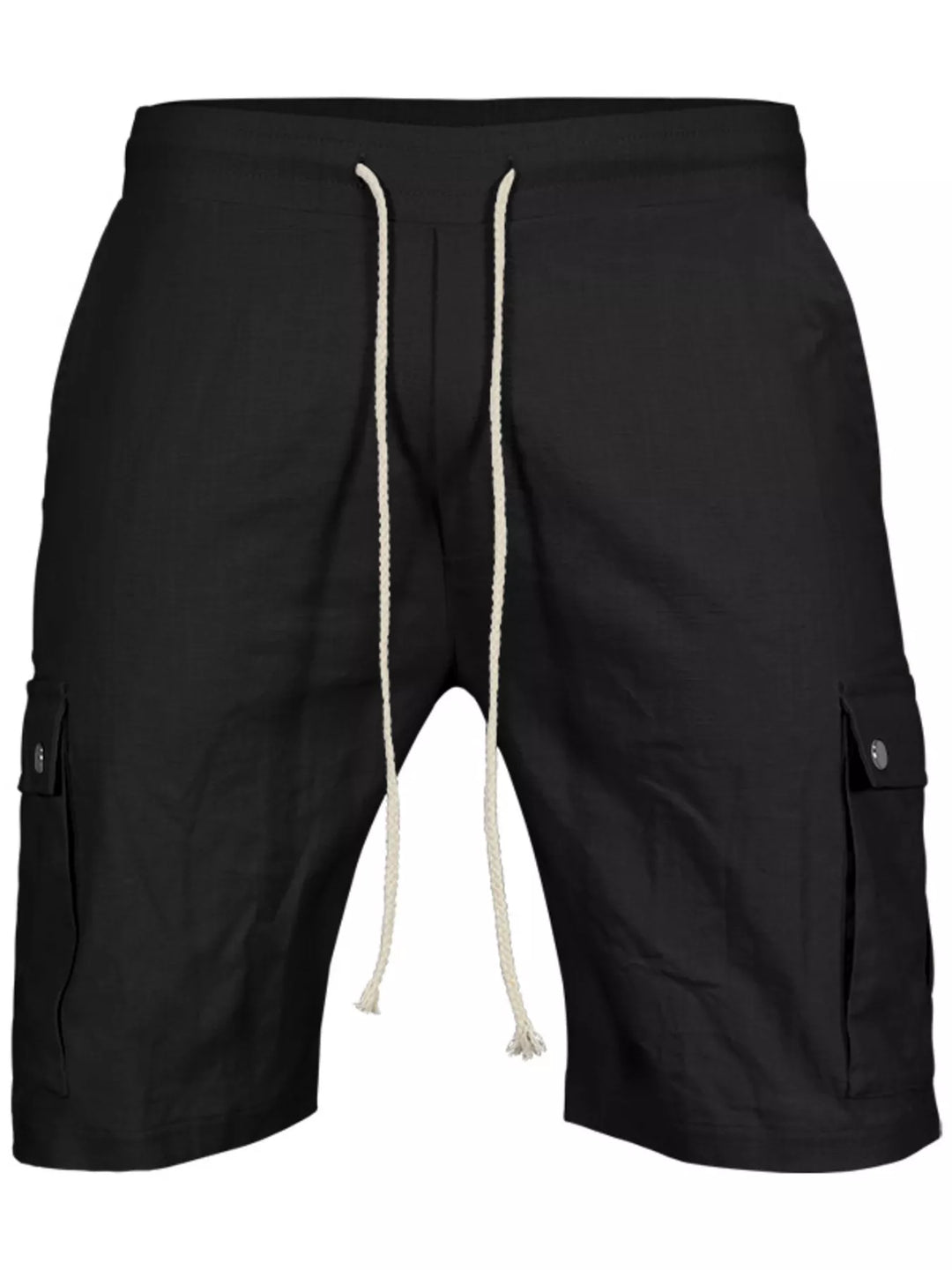 Men's Full Size Drawstring Casual Cargo Shorts Plus Size