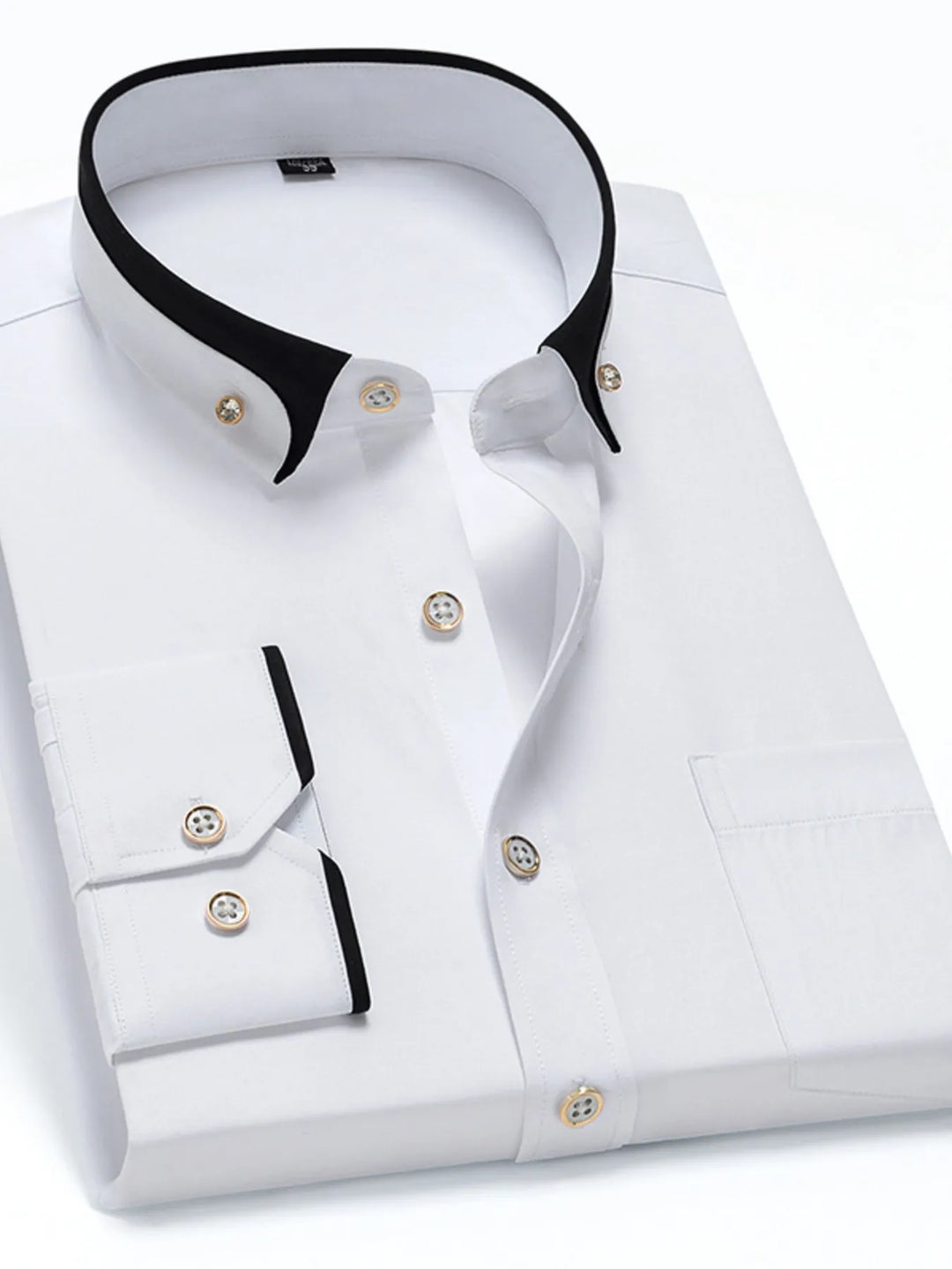 Men's Full Size Button Up Long Sleeve Shirt Plus Size
