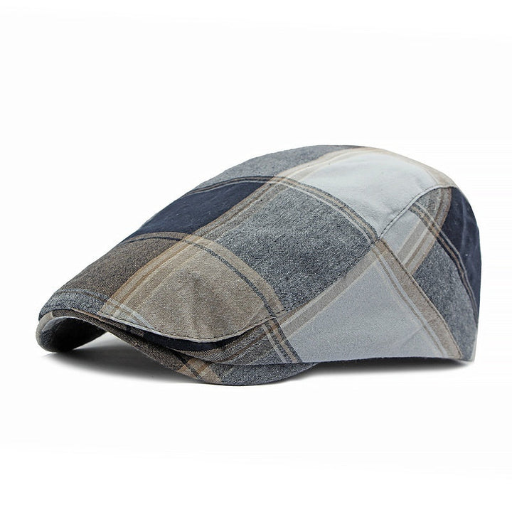 Thin And All-matching Literary Retro Peaked Cap Men