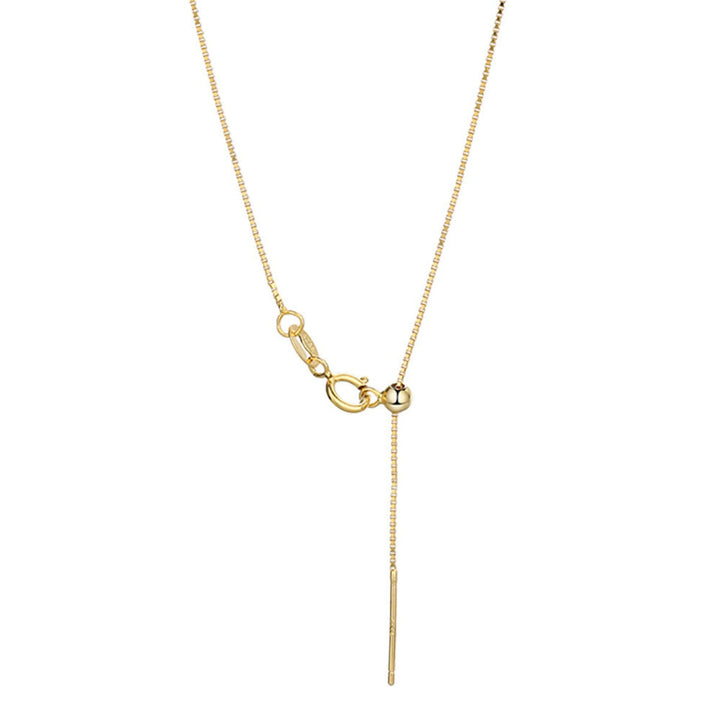 925 Sterling Silver Chain Adjustable Necklace