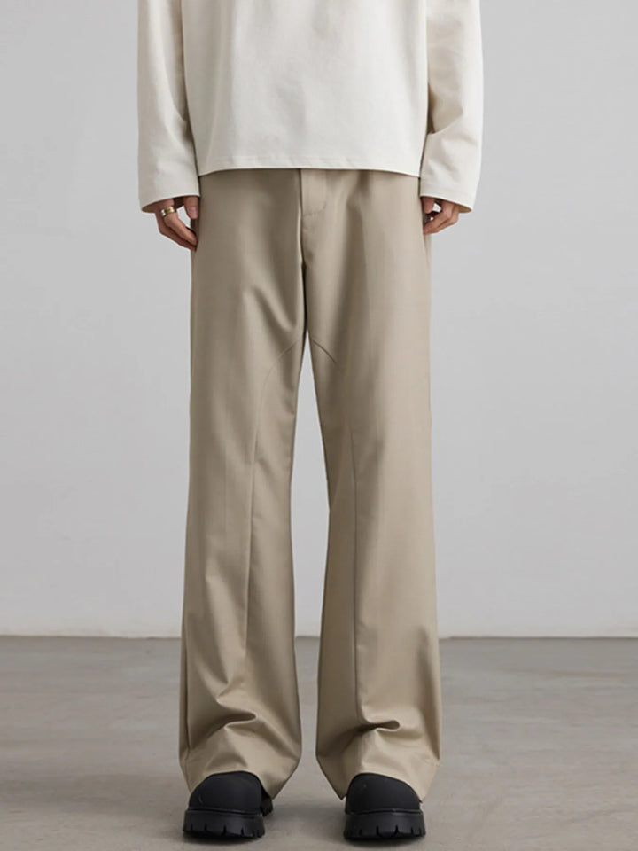 Men's Classic Wide-Leg Pants