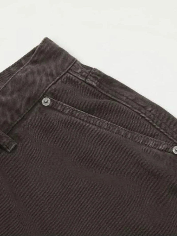 Men's Washed Baggy Jeans