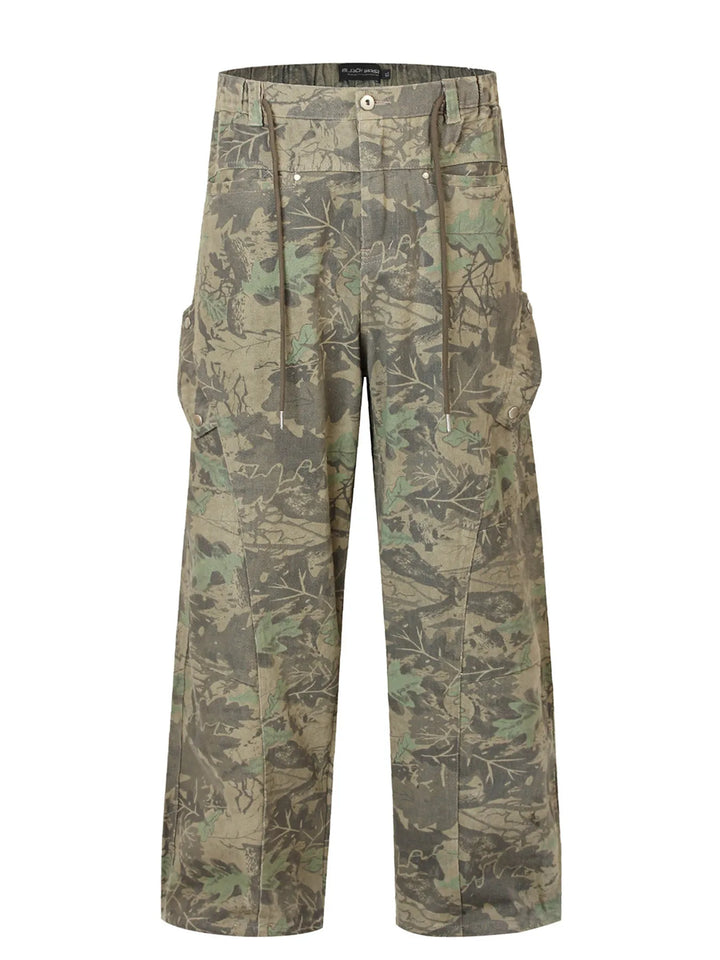 Men's Camo Print Cargo Pants