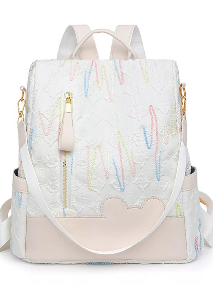 Adjustable Strap Backpack Bag