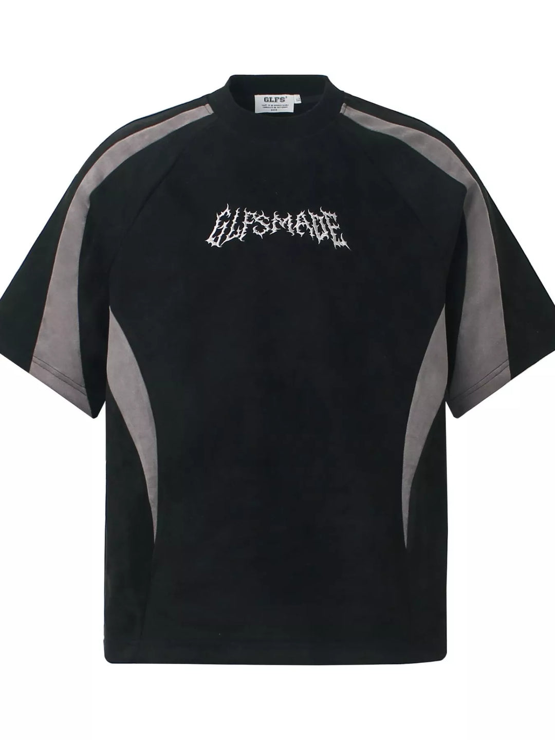Men's Letter Embroidered Round Neck T-Shirt