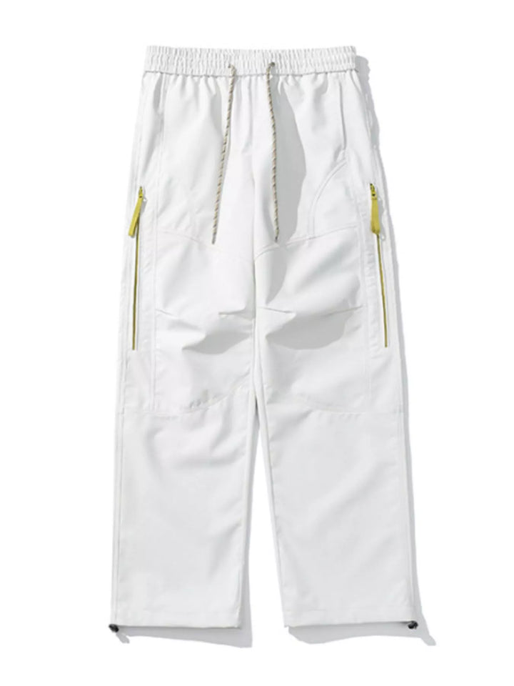 Men's Drawstring Wide Leg Pants