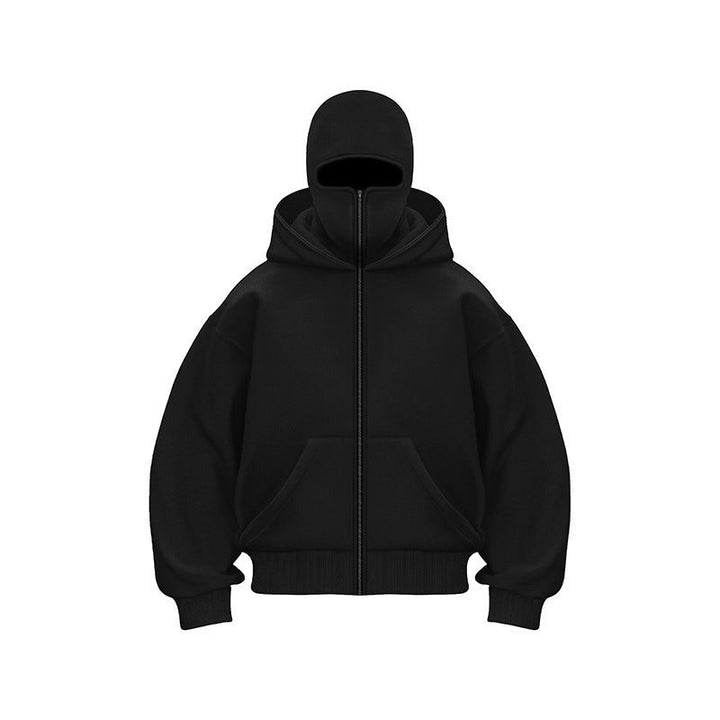 Men's And Women's Double-headed Zipper Hoodie