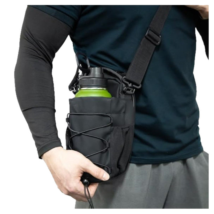 Fitness Magnetic Kettle Bag Crossbody Bag Magnetic Gym Bag For Men And Women Sling Bottle With Magnetic Attachment  Water Bottle Holder