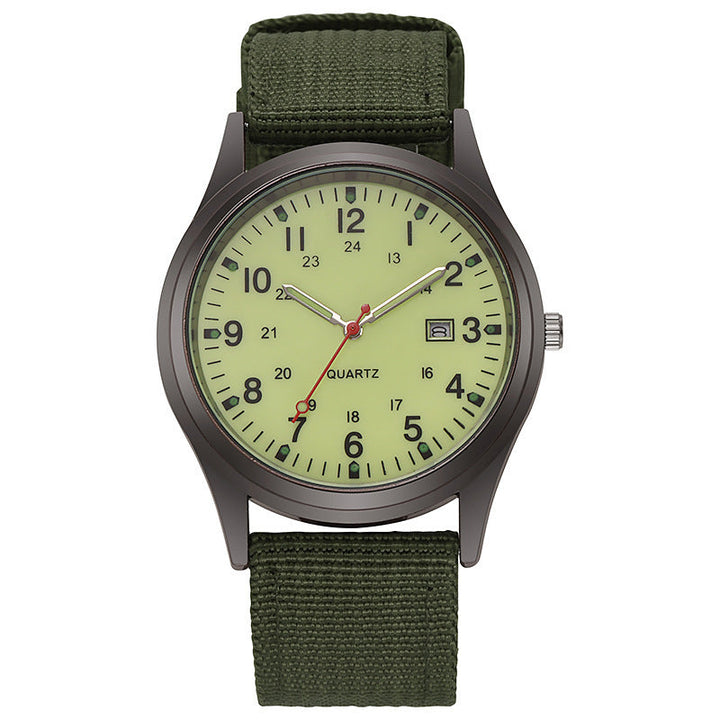 Mens Casual Calendar Sports Quartz Watch