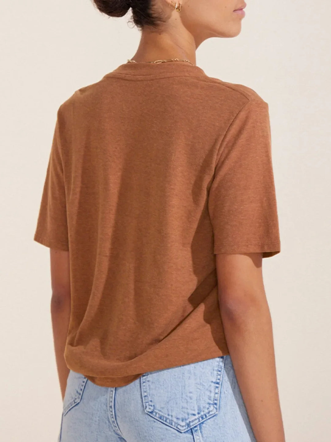 V-Neck Short Sleeve T-Shirt