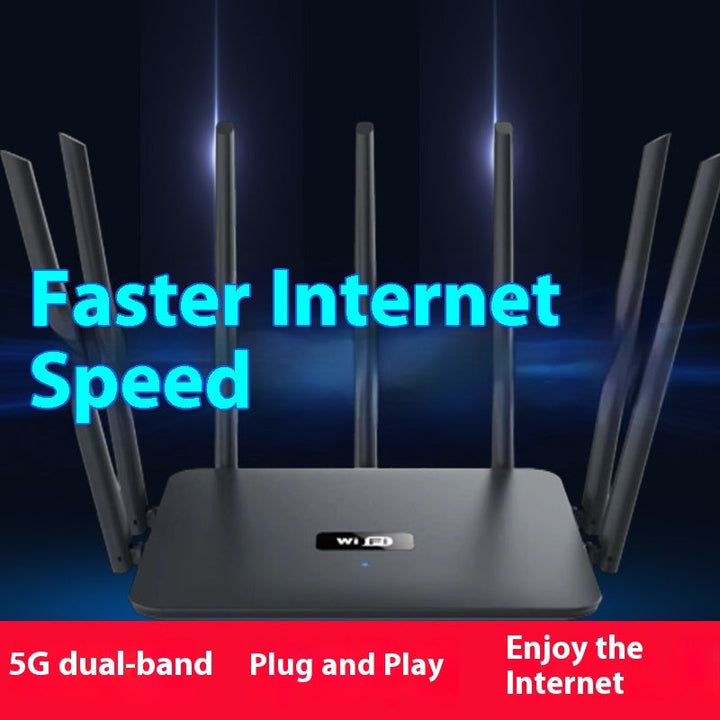Dual-frequency 5G Gigabit Router Home High-speed Wifi Through-wall Coverage Broadband
