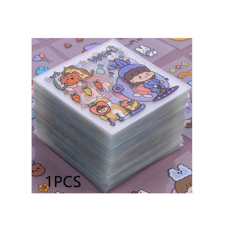 Non-duplicate PET Journal Stickers