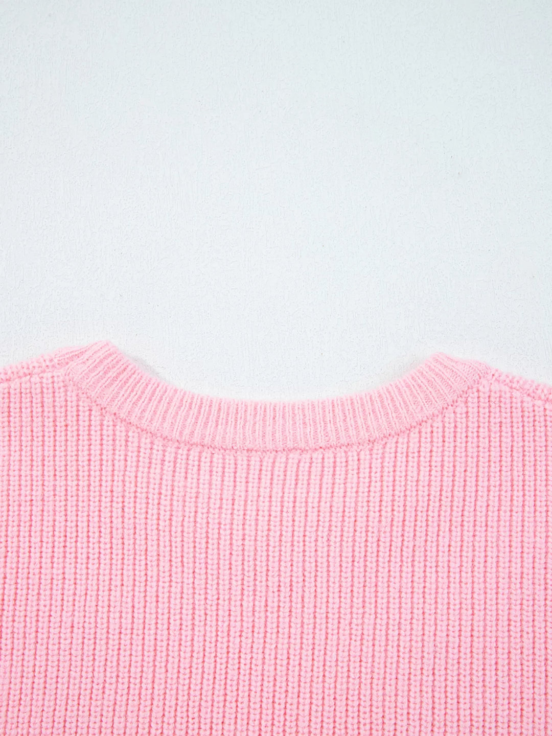 Merry Candy Cane Christmas Crew Neck Sweater