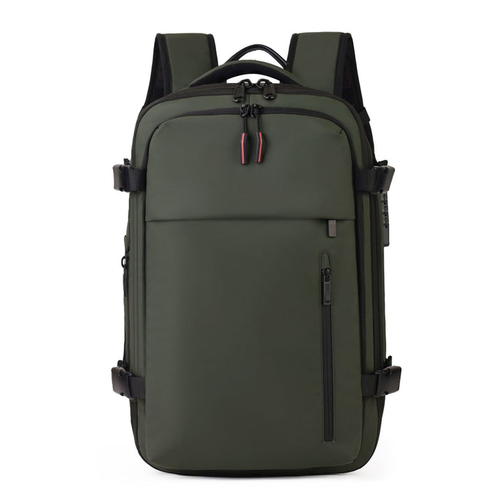 Vacuum-sealed Backpack Cross-border Trade Large Capacity Compression Design Short-trip Travel Bag With USB Charging Port