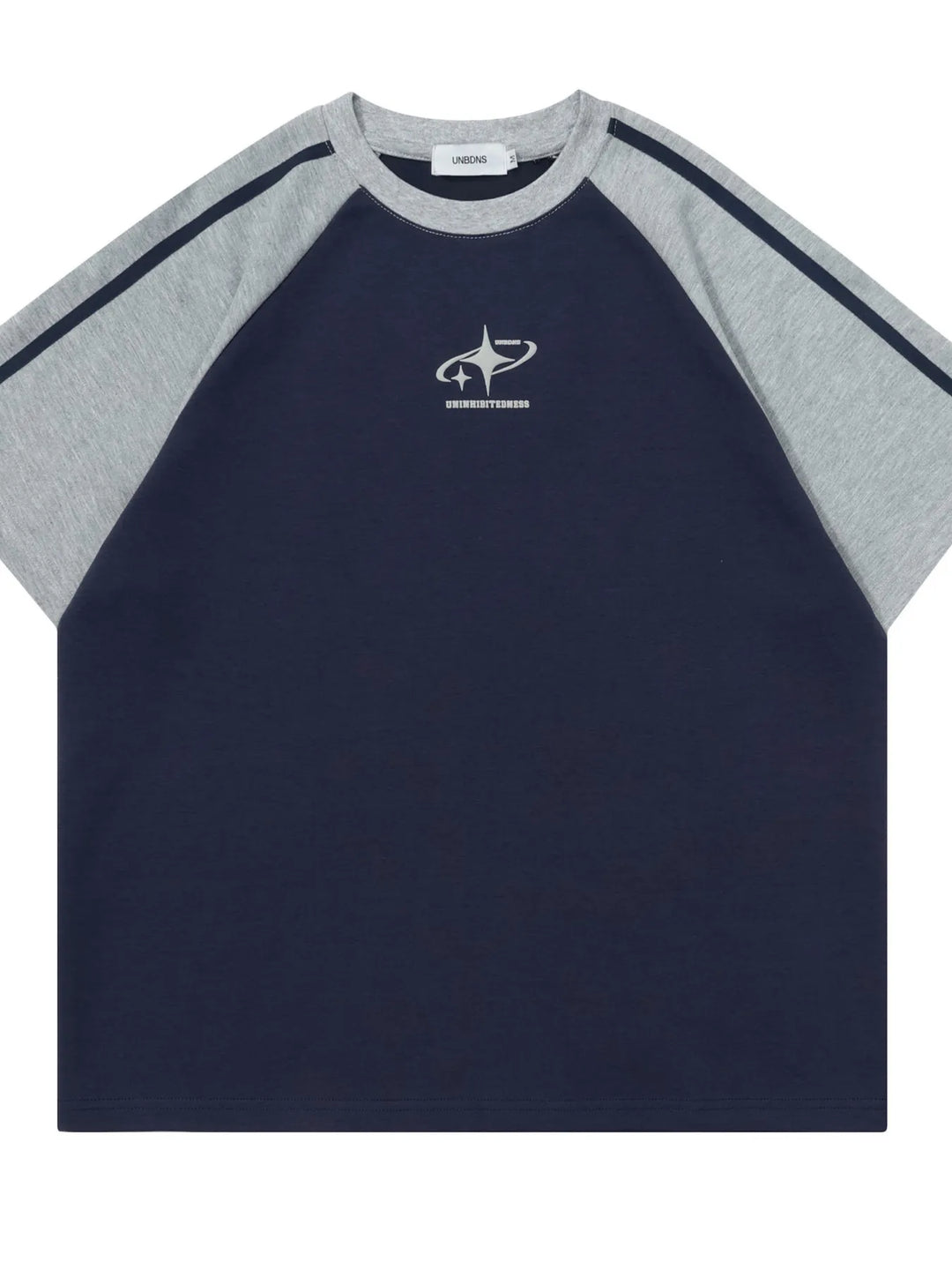 Men's Stripe Round Neck Short Sleeve T-Shirt
