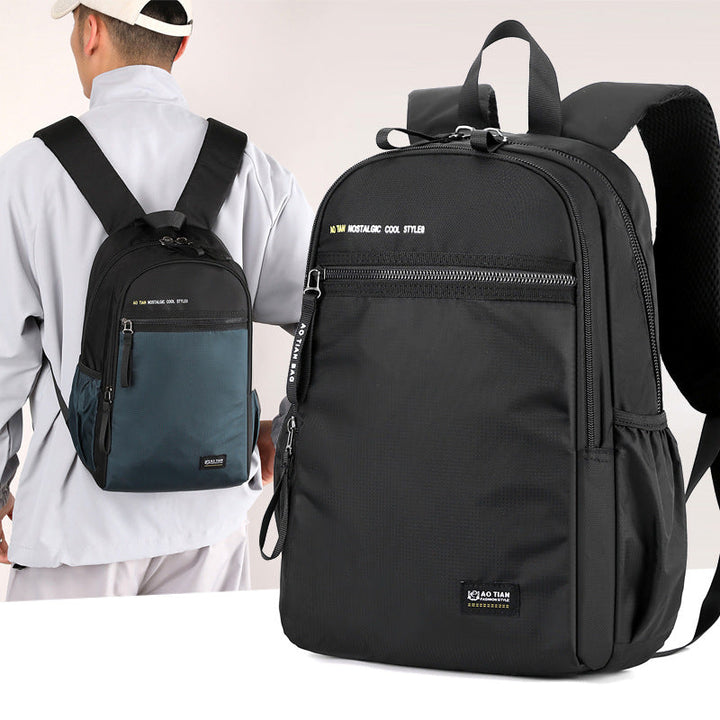 Lightweight Business Backpack Water-resistant Large-capacity Daypack