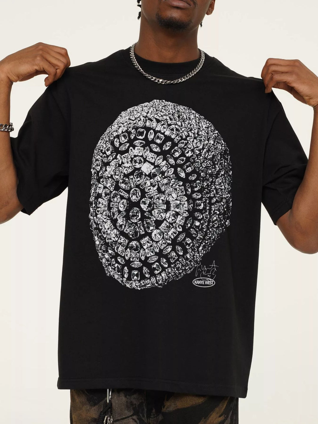 Men's Graphic Round Neck Short Sleeve T-Shirt