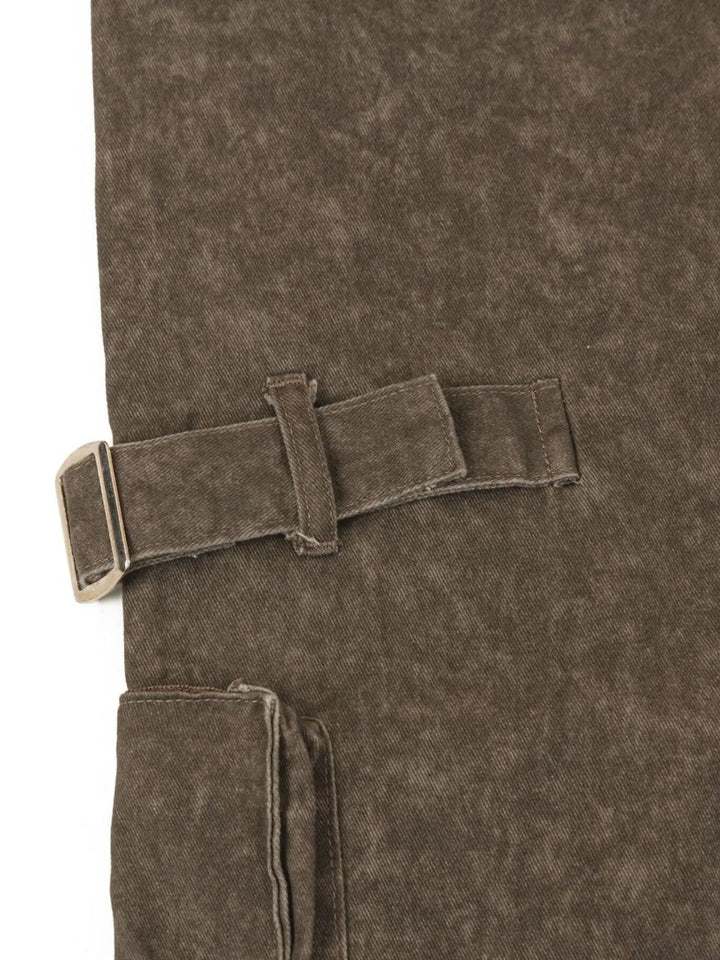 Men's Wide Leg Cargo Jeans