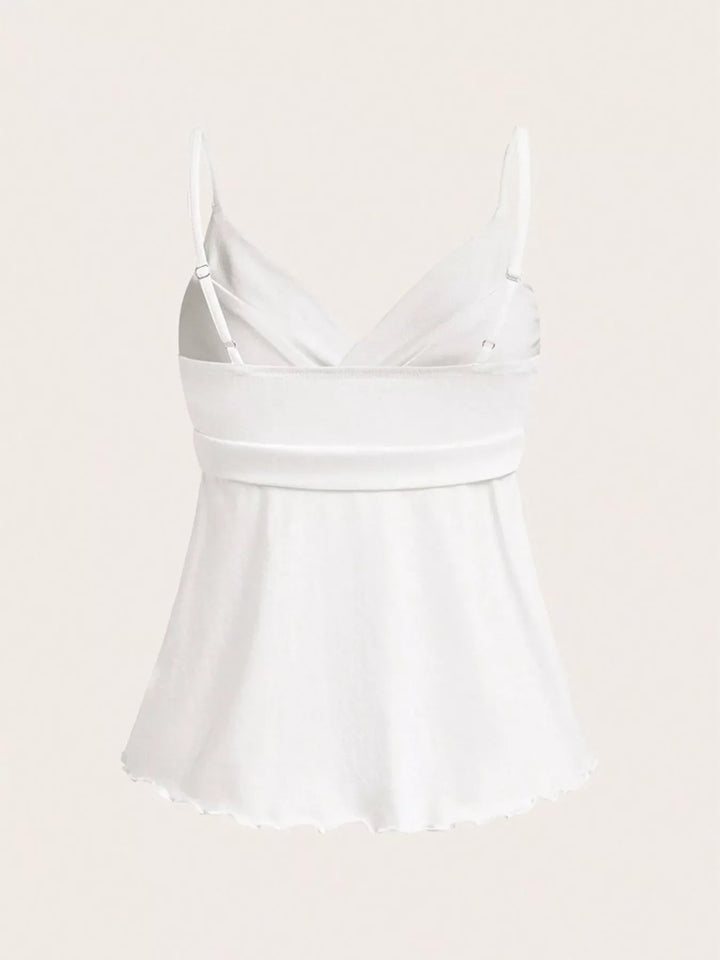 Wrap Tie Surplice Cami