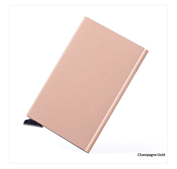 Mens Automatic Pop-Up ID Holder