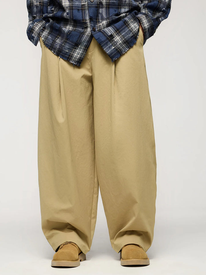 Men's Oversized Wide-Leg Pants