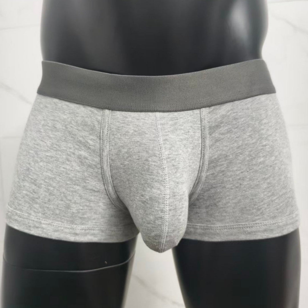 Men's Underwear Combed Cotton U Convex Sports Flat Pants Simple