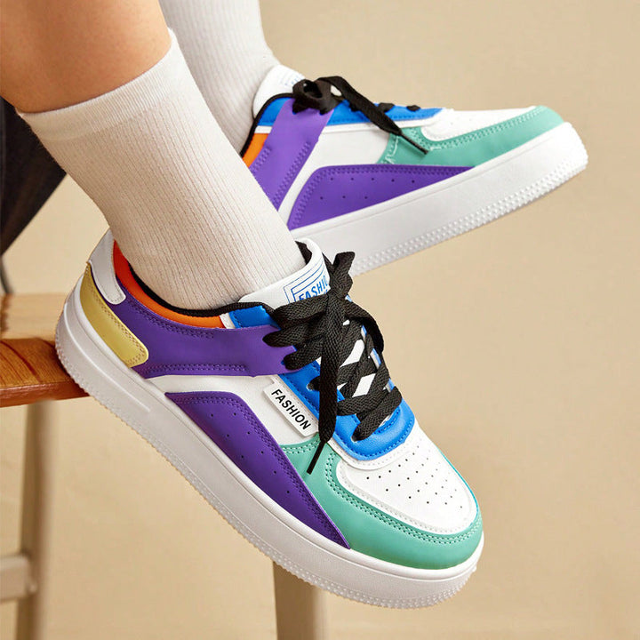 Womens Fashionable Casual Breathable Non-slip Sneakers