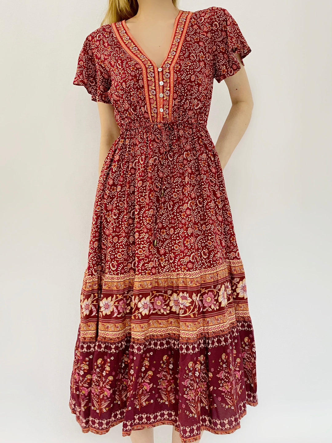 Spring Women Printing Positioning Floral
