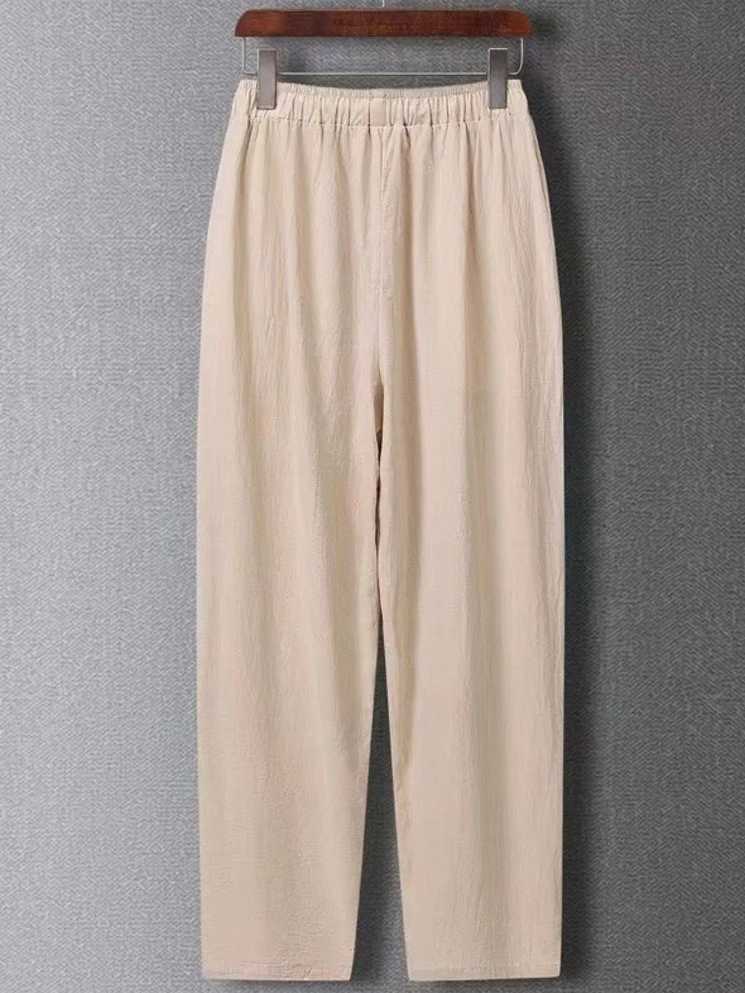 Men's Plus Size Drawstring Wide Leg Pants