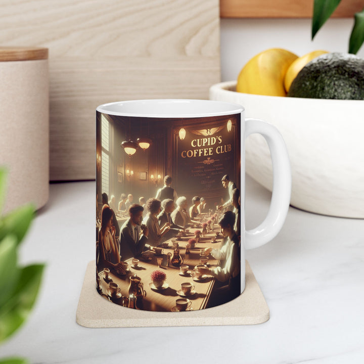 Cupids Coffee Club Members Only Ceramic Mug 11 oz or 15 oz Valentine's Day Gift