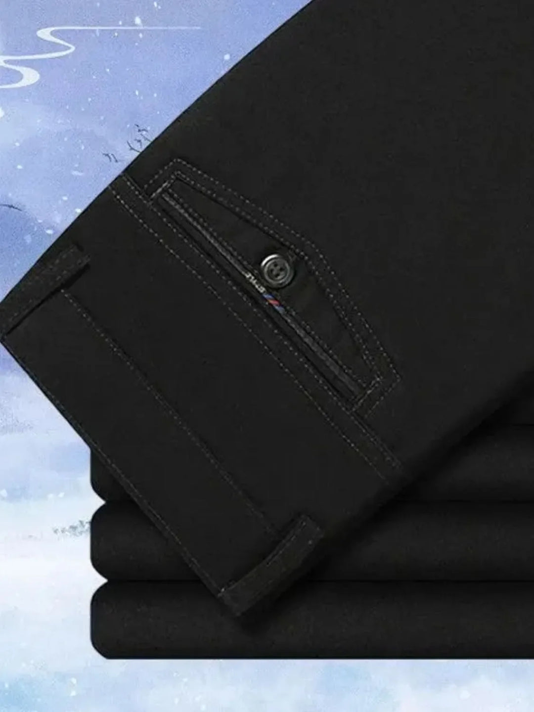 Men's Basic style Pocketed Pants