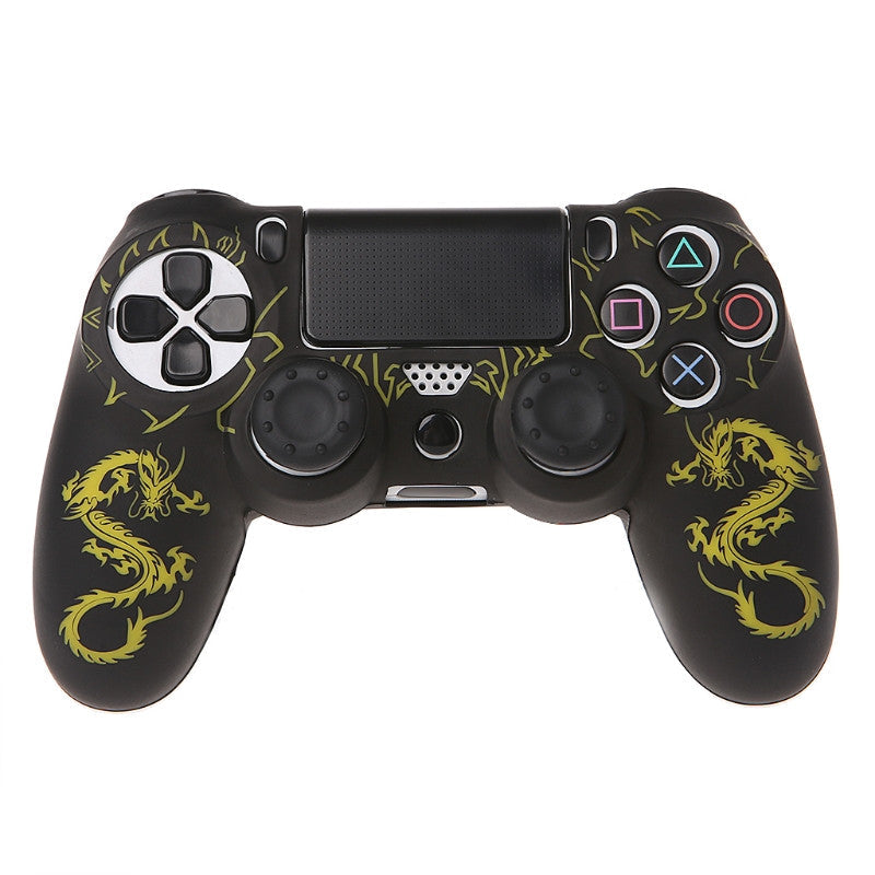 Laser Camouflage Silicone Rubber Sleeve Dragon Pattern Protective Sleeve