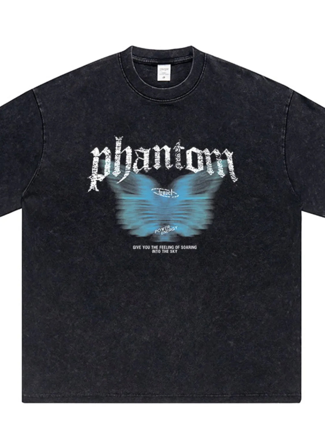 Men's Letter Round Neck Short Sleeve T-Shirt