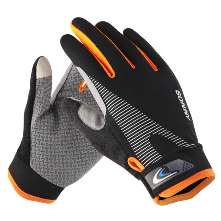 Outdoor Cycling Gloves Sun Protection Wear-resistant Shock Absorption