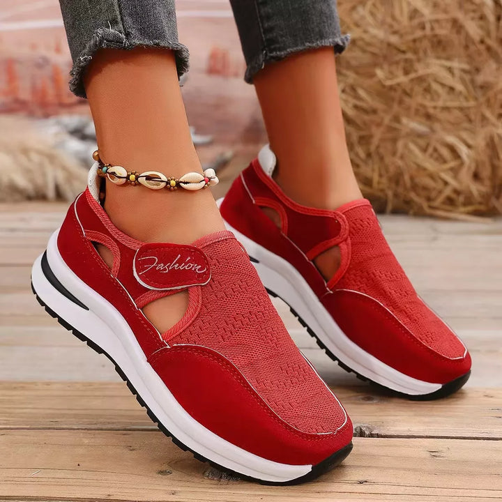 Breathable Cutout Slip-Ons