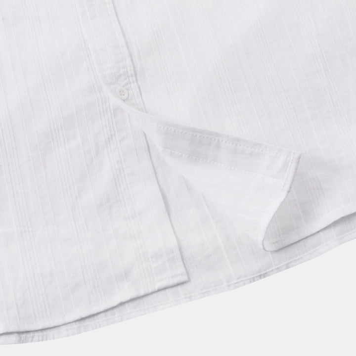 Men's Short Sleeve Button Down Shirt with Chest Pocket