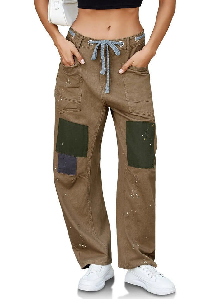 Washed Wide Leg Jeans